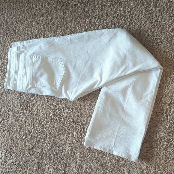 Gap 1969 Sexy Bootcut White Denim Classic 5 Pocket Style Jeans 28P - Picture 7 of 11